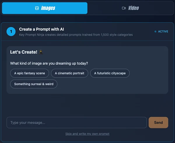 Step 1 - Choose a Style